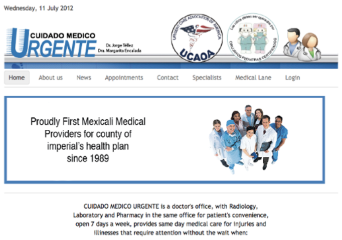 Cuidado Medico Urgente